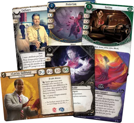 Arkham JCE : La cité engloutie (Extension Investigateurs)