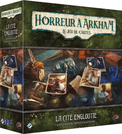 Arkham JCE : La cité engloutie (Extension Investigateurs)
