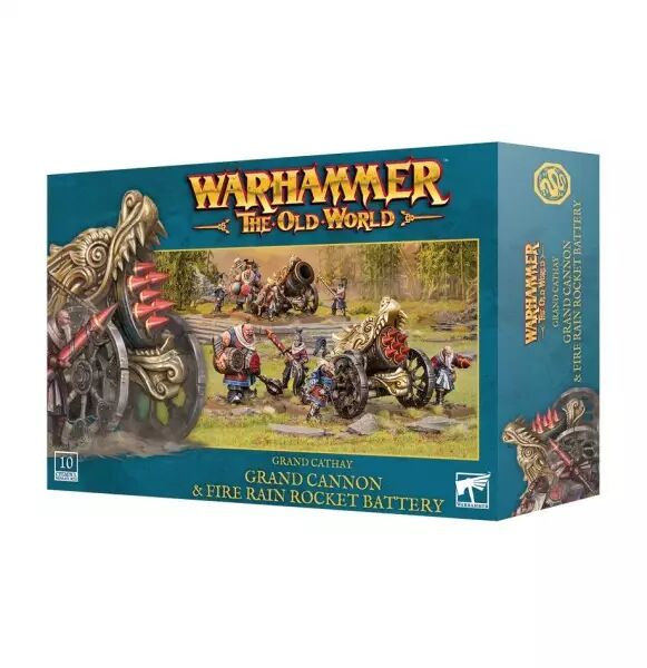 Arm�e du Grand Cathay : Grand Canon et Batterie de Fus�es Pluie de Feu - Warhammer the Old World