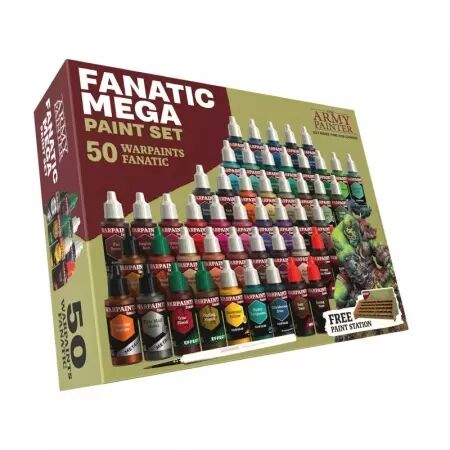 Army Painter -  Starter Peinture - Warpaints Fanatic - Mega Paint Set