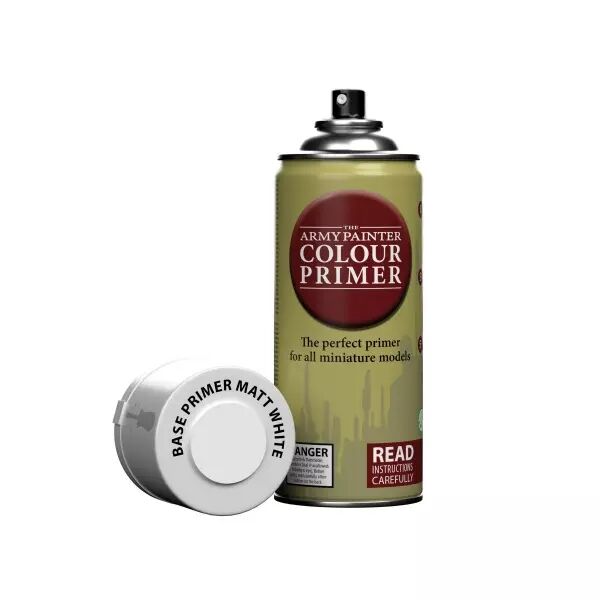 Army Painter - Bombes - Base Primer : Matt White