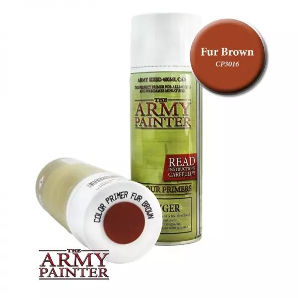 Army Painter - Bombes - Colour Primer : Fur Brown