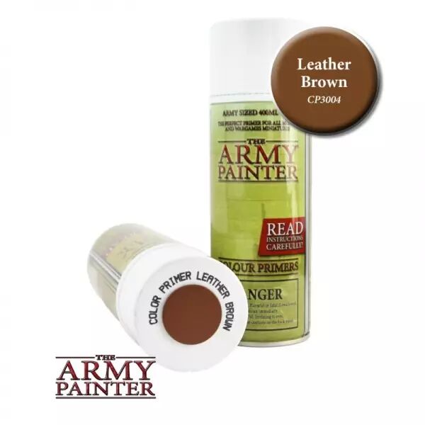 Army Painter - Bombes - Colour Primer : Leather brown