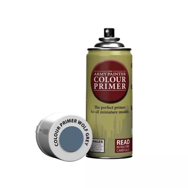 Army Painter - Bombes - Colour Primer : Wolf Grey