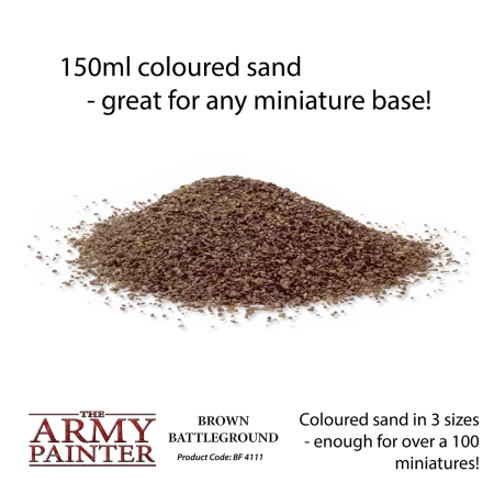 Army Painter - Flocages - Battlefield Brown Battleground