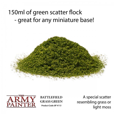 Army Painter - Flocages - Battlefield Grass Green