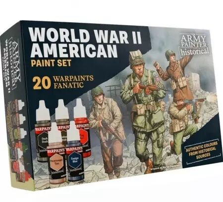 Army Painter - Paint Set -  World War II American