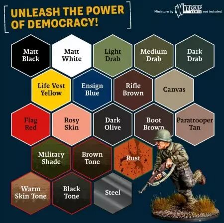 Army Painter - Paint Set -  World War II American