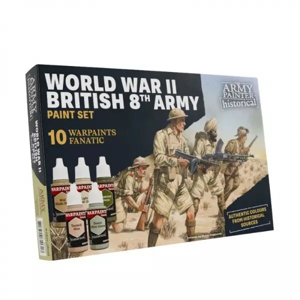 Army Painter - Paint Set -  World War II British 8th Army