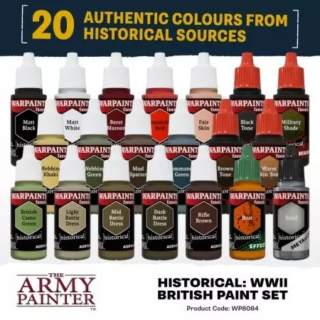 Army Painter - Paint Set -  World War II British