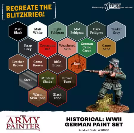 Army Painter - Paint Set -  World War II German
