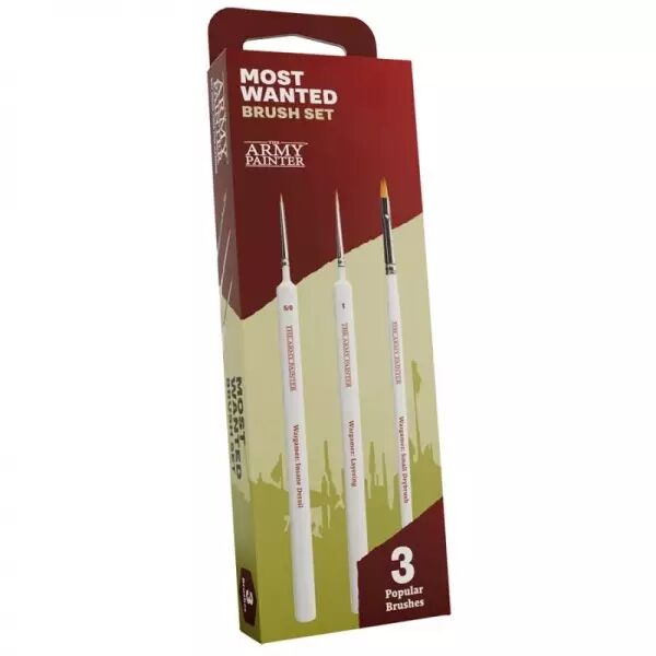 Army Painter - Pinceaux - Most Wanted Brush Set 2025