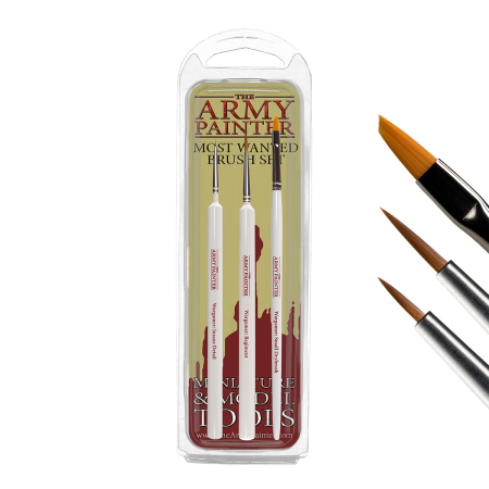 Army Painter - Pinceaux - Most Wanted Brush Set
