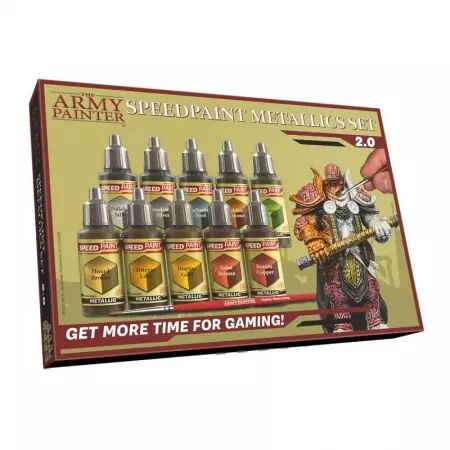 Army Painter - Starter Peinture - Speedpaint metallic set 2.0