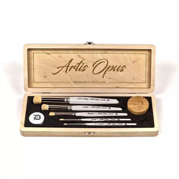 Artis Opus - Series D PLUS - DryBrush Expansion Set (5 Brushes)
