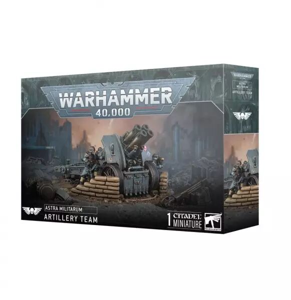 Astra Militarum : Equipe D\'Artillerie - Warhammer 40k - Games Workshop
