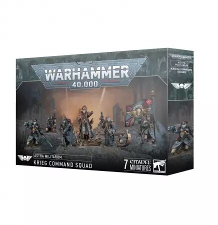 Astra Militarum : Escouade D\'Etat-Major De Krieg - Warhammer 40k - Games Workshop