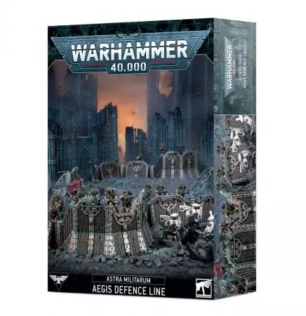 Astra Militarum : Ligne De D&eacute;fense Aegis  - Warhammer 40k - Games Workshop