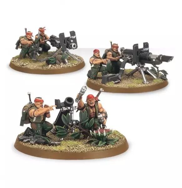 Astra Militarum: �quipe d\'Armes Lourdes Catachaine- Warharmmer 40k - Games Workshop