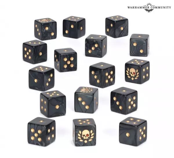 Astra Militarum: Set de d�s Commissaire Yarrick - Warhammer 40k - Games Workshop