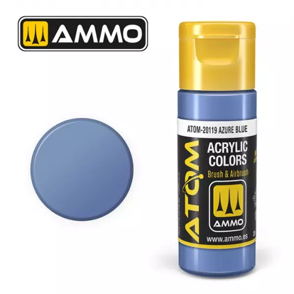 Atom Color Azure Blue  - Mig Jimenez