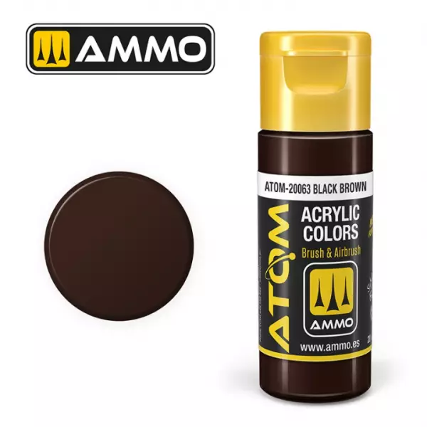 Atom Color Black Brown  - Mig Jimenez