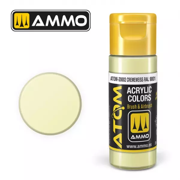 Atom Color Cremeweiss Ral 9001  - Mig Jimenez