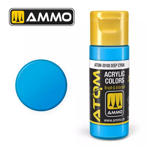 Atom Color Deep Cyan  - Mig Jimenez