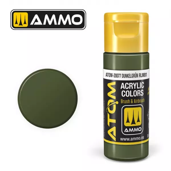 Atom Color Dunkelgr�n Rlm81  - Mig Jimenez