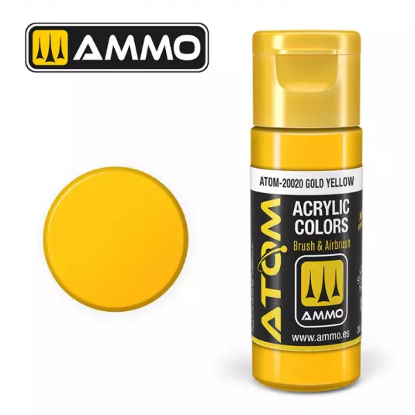 Atom Color Gold Yellow  - Mig Jimenez