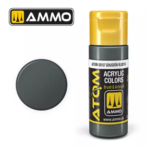 Atom Color Graugr�n Rlm74  - Mig Jimenez
