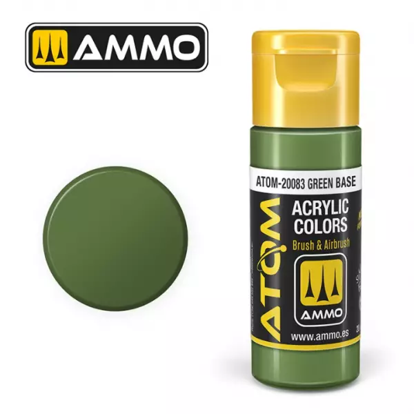 Atom Color Green Base  - Mig Jimenez