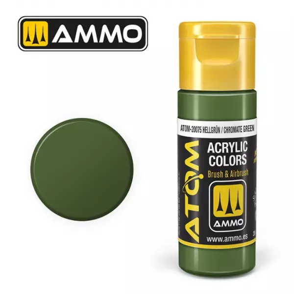 Atom Color Hellgr�n / Chromate Green  - Mig Jimenez