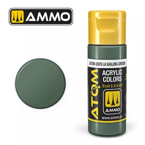 Atom Color Ija Nakajima Green  - Mig Jimenez