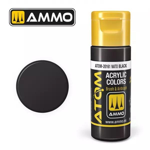 Atom Color Nato Black  - Mig Jimenez