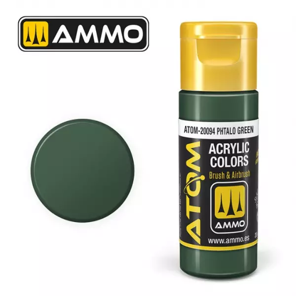 Atom Color Phtalo Green  - Mig Jimenez