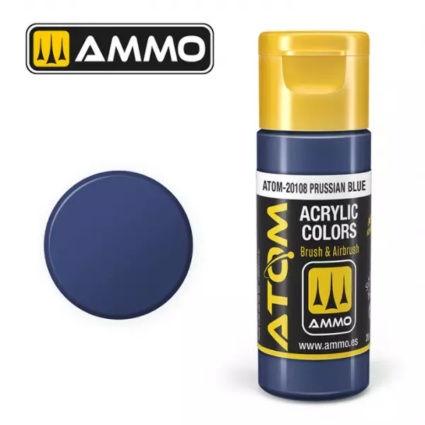Atom Color Prussian Blue  - Mig Jimenez