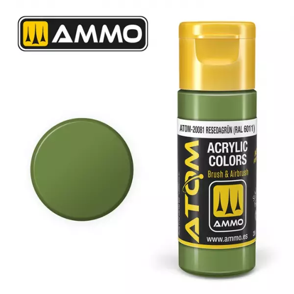 Atom Color Resedagr�n Ral 6011  - Mig Jimenez