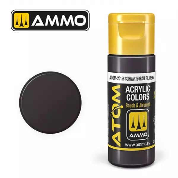 Atom Color Schwartzgrau Rlm66  - Mig Jimenez