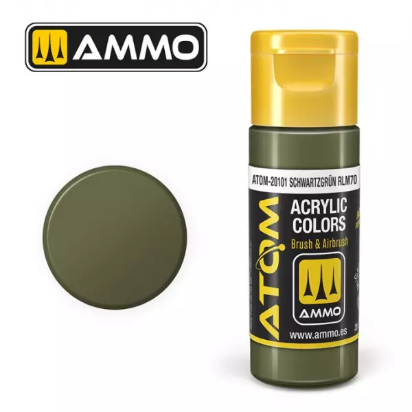 Atom Color Schwartzgr�n Rlm70  - Mig Jimenez