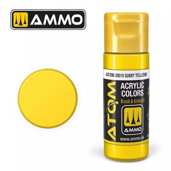 Atom Color Sunny Yellow  - Mig Jimenez