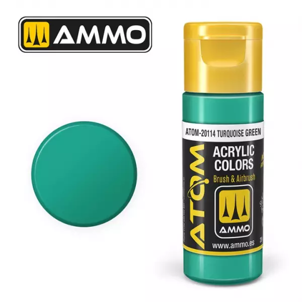 Atom Color Turquoise Green  - Mig Jimenez