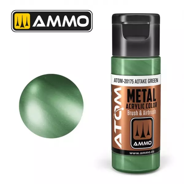 Atom Metallic Aotake Green  - Mig Jimenez