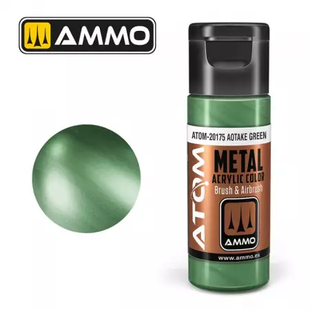 Atom Metallic Aotake Green  - Mig Jimenez