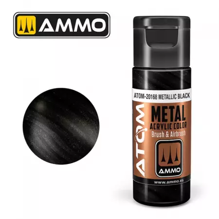 Atom Metallic Black  - Mig Jimenez