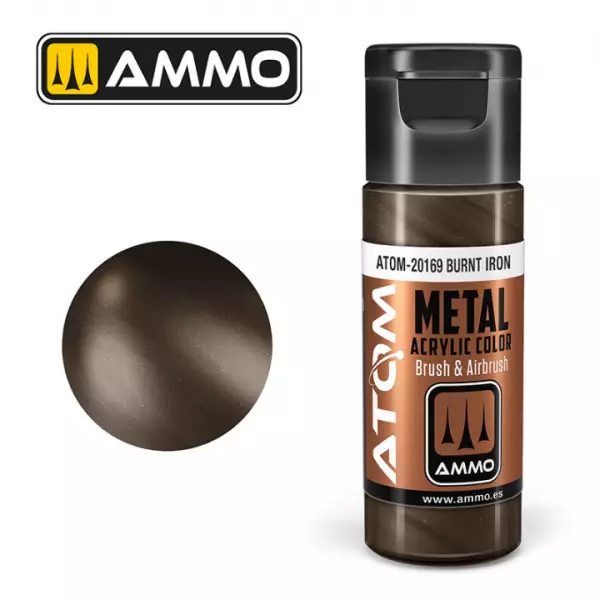 Atom Metallic Burnt Iron  - Mig Jimenez