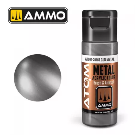 Atom Metallic Gun Metal  - Mig Jimenez