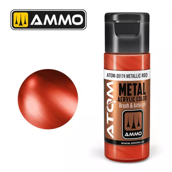 Atom Metallic Red  - Mig Jimenez