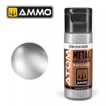 Atom Metallic Silver  - Mig Jimenez