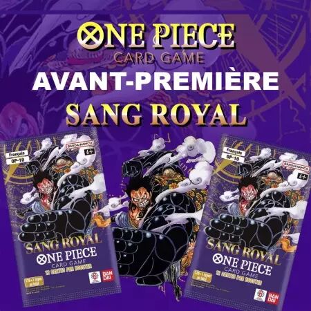 Avant Premiere - One Piece TCG - Sang Royal - 17/04/2025 - Jeudi 19h30